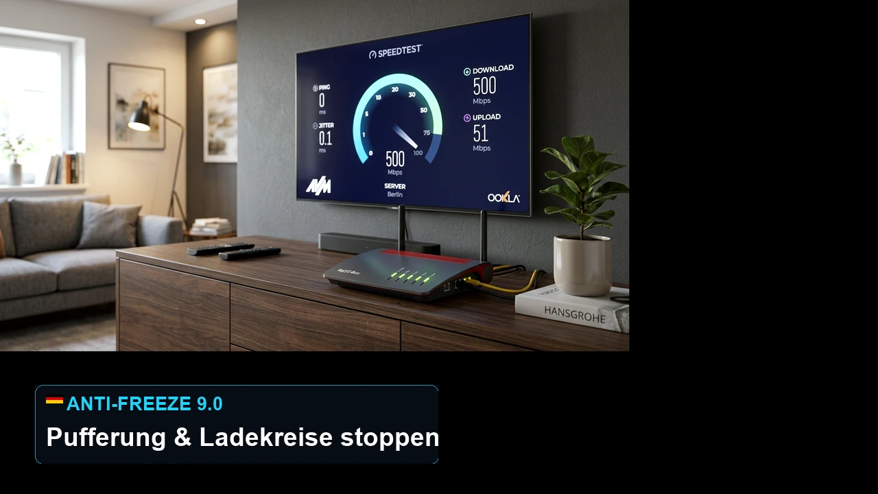Warum ruckelt IPTV? 7 Ursachen & wirksame Lösungen gegen Buffering