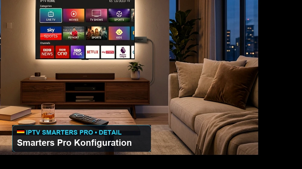 IPTV Smarters Pro einrichten: Komplette Anleitung für alle Geräte (2026) - Konfiguration & Übersicht